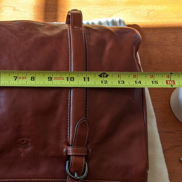 Leather laptop bag - Picture 2 of 5